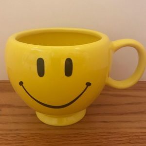 Vtg Teleflora Smiley Face Mug Coffee Cup 20oz